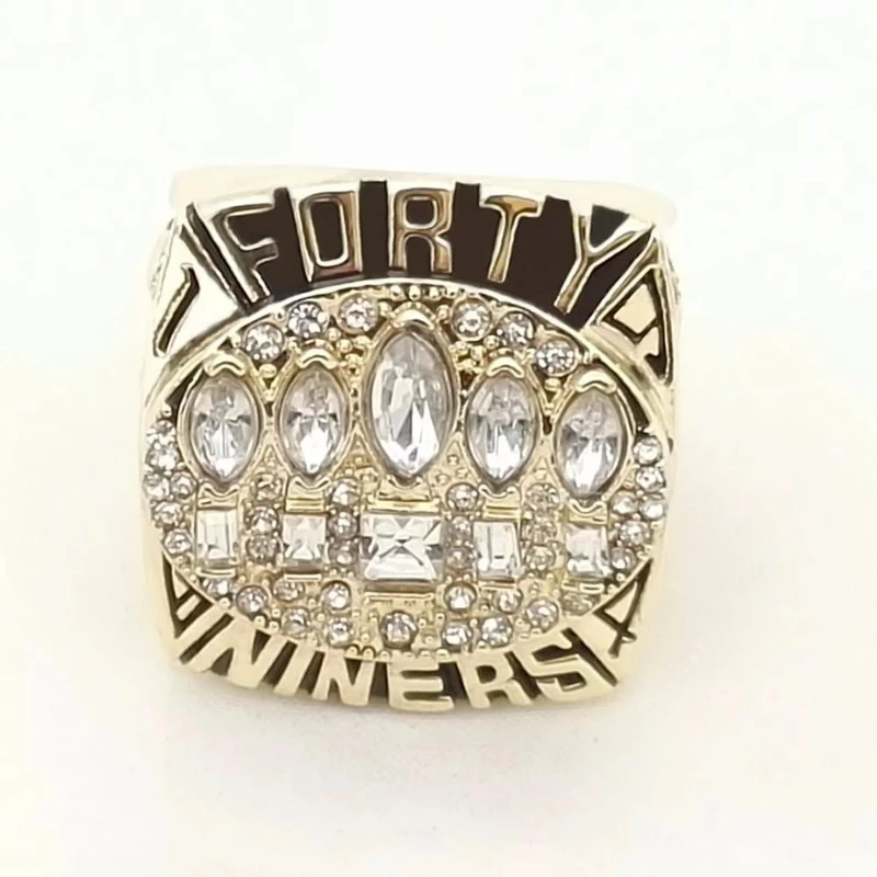 Lot Detail - San Francisco 49ers Super Bowl XXIV Ring Presented to