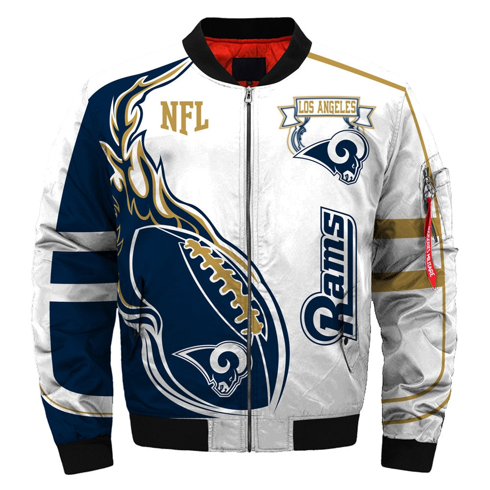 Los Angeles Rams Super Bowl Champions Leather Jacket - Maker of Jacket