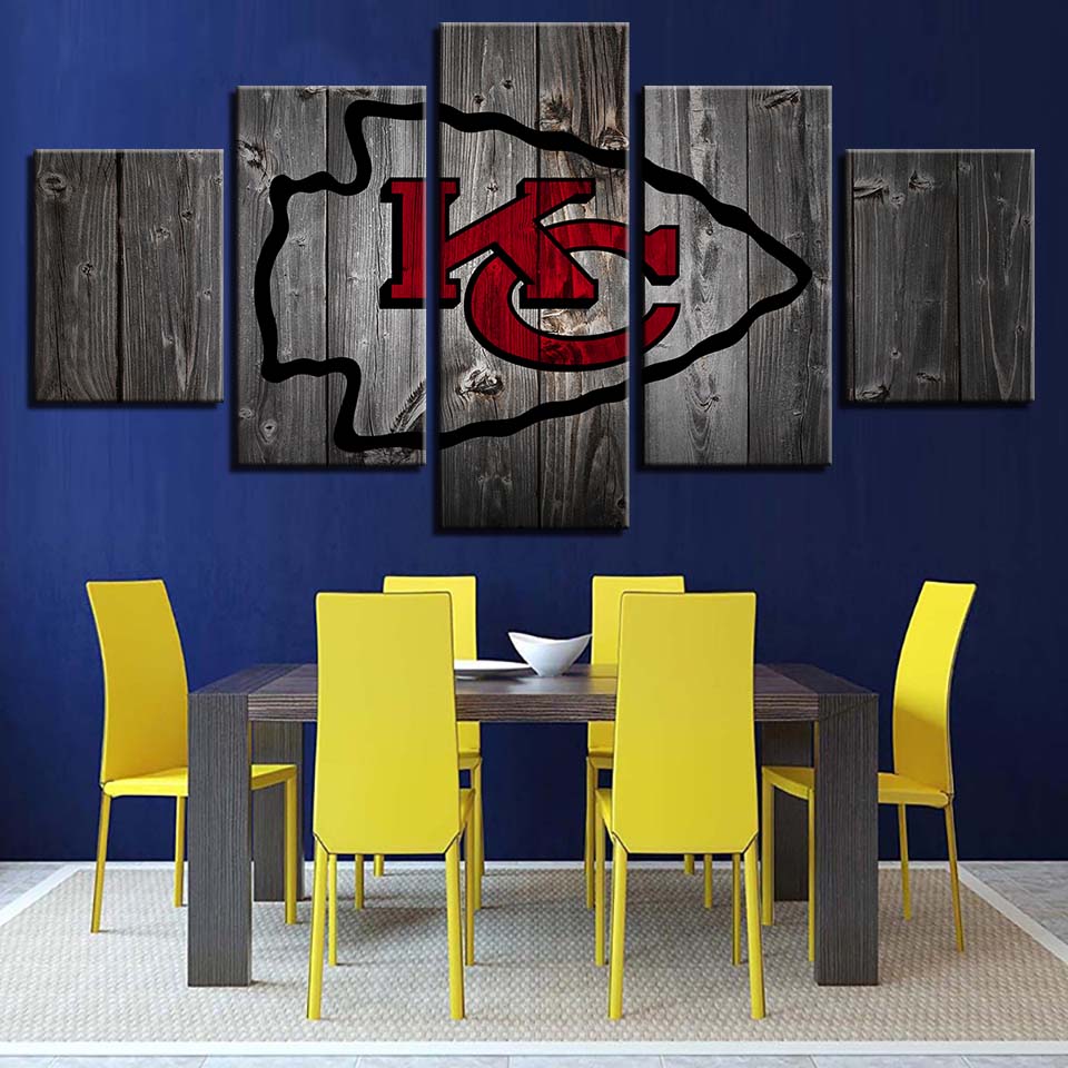 Kansas City Chiefs Fabric, Wallpaper and Home Decor