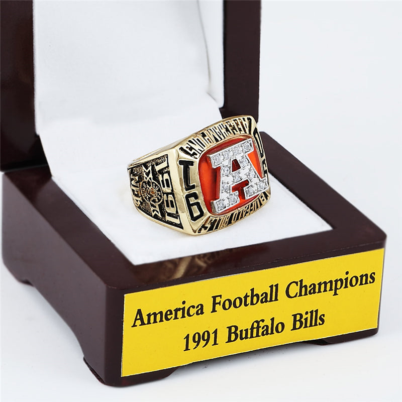 1991 Buffalo Bills American Football Championship Ring – Best Championship  Rings