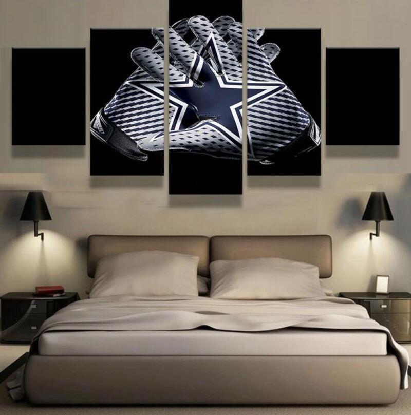 Dallas Cowboys Jersey Custom Canvas Print Wall Art