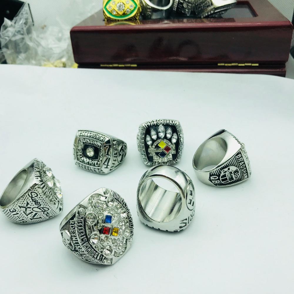 1974 Pittsburgh Steelers Super Bowl IX Championship Ring Presented, Lot  #59145