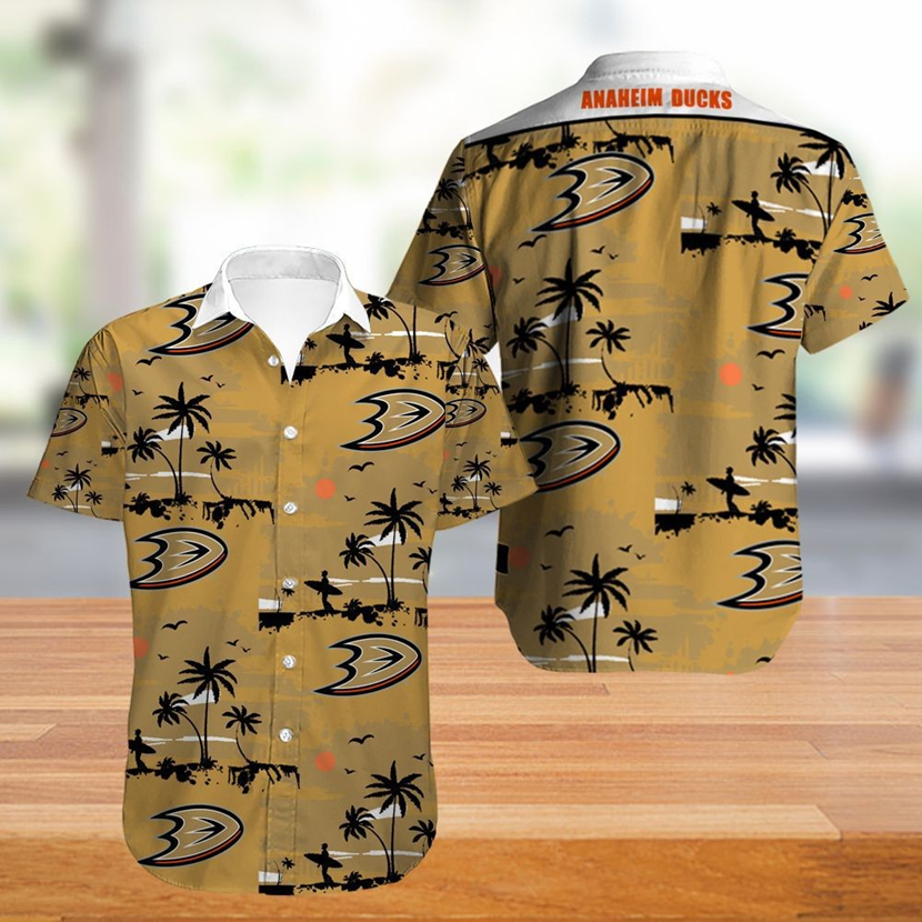 Anaheim Ducks Snoopy Lover 3D Printed Hawaiian Shirt - T-shirts Low Price