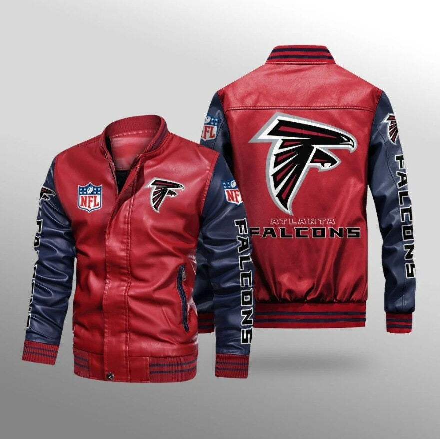 30% OFF The Best Men's Atlanta Falcons Leather Jackets For Sale