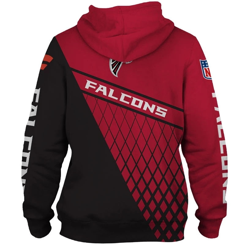 18% SALE OFF Atlanta Falcons Pullover Hoodies 3D With Hooded – 4 Fan Shop