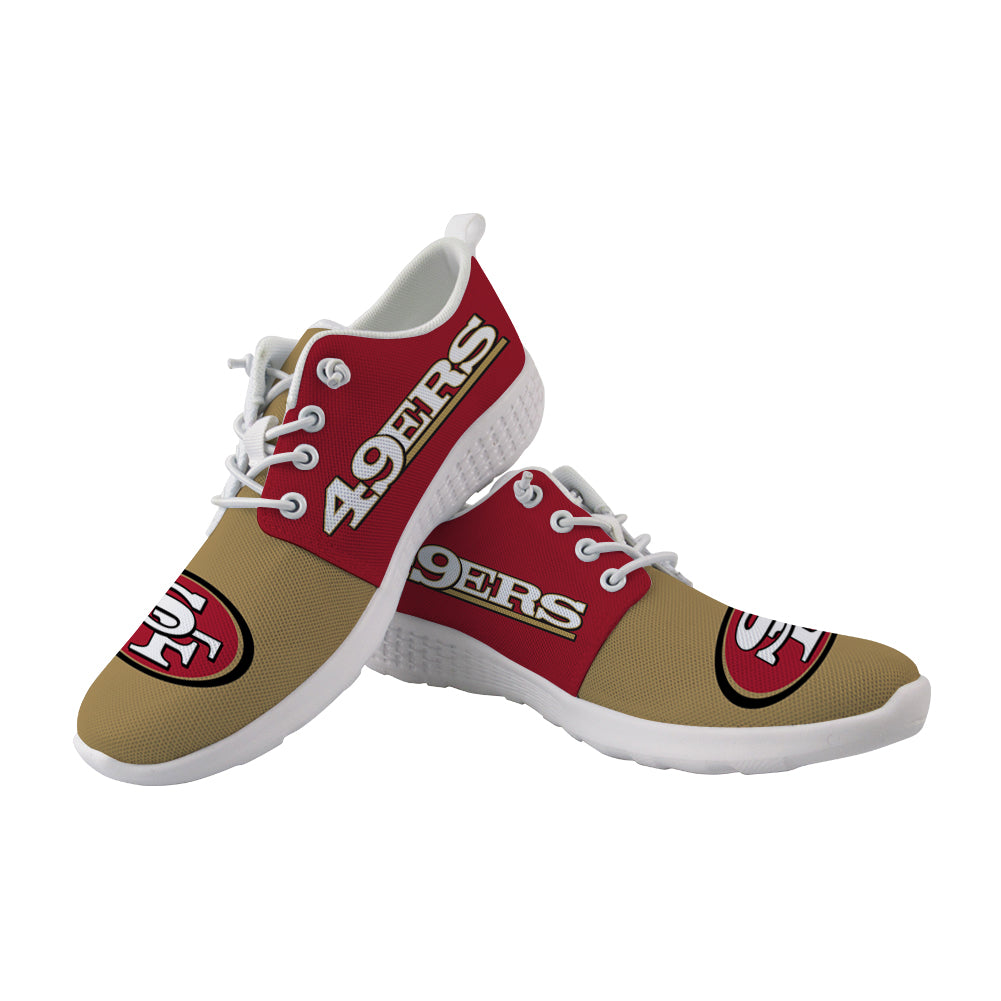 15% OFF Wading Shoes Sneaker Custom San Francisco 49ers Shoes For Sale – 4  Fan Shop