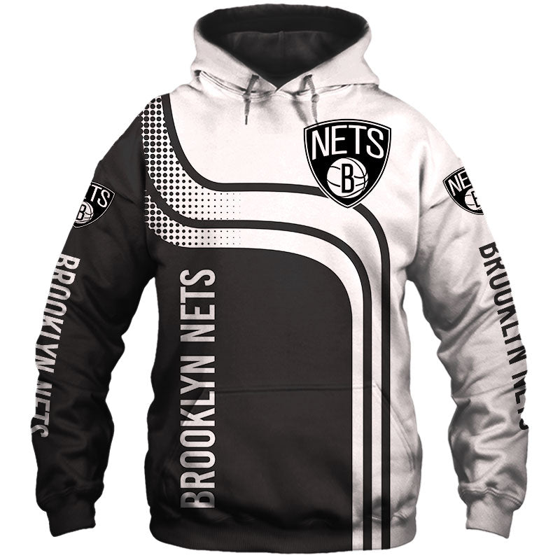 Official New Jersey Nets Hoodies, Nets Sweatshirts, Pullovers, Hoodie