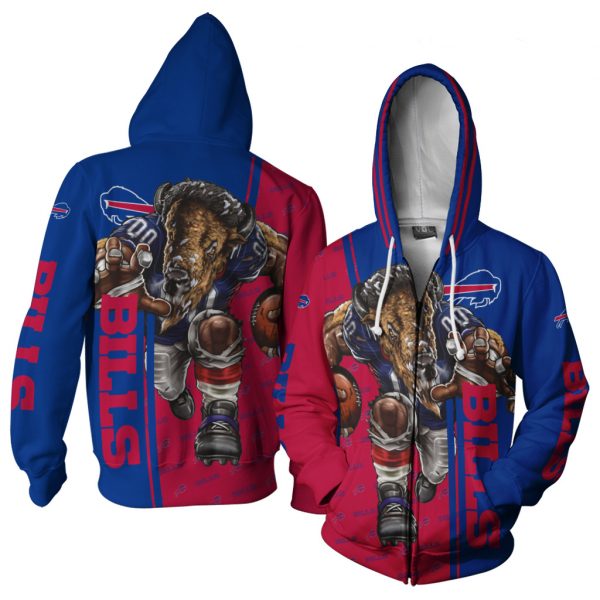 20% OFF Buffalo Bills Men's Hoodies Mascot 3D Ultra Cool – 4 Fan Shop