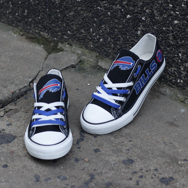 Buffalo Bills Shoes - Casual Canvas Tennis Sneakers –