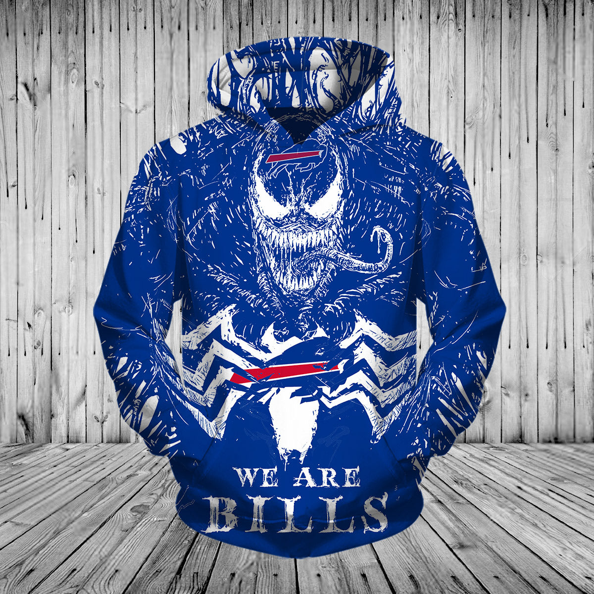 17% SALE OFF Buffalo Bills Hoodies Mens 3D Venom Pullover Hoodies – 4 Fan  Shop