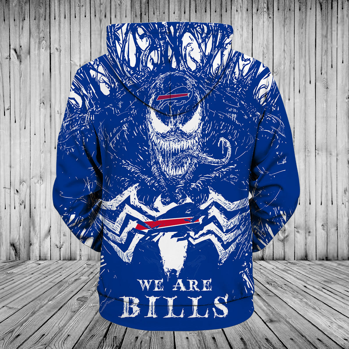 17% SALE OFF Buffalo Bills Hoodies Mens 3D Venom Pullover Hoodies