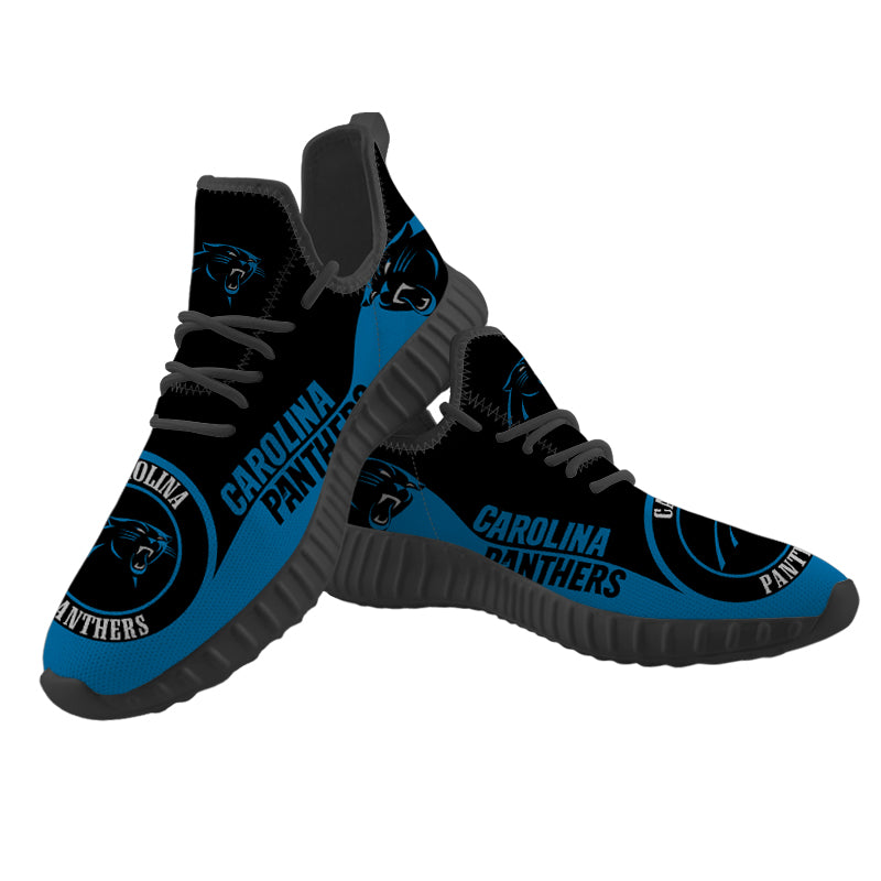 Carolina Panthers NFL Shoes Sport Design Yeezy Sneakers For Men