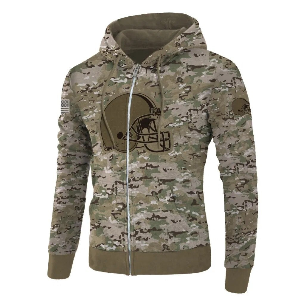 Cleveland browns 2024 military hoodie