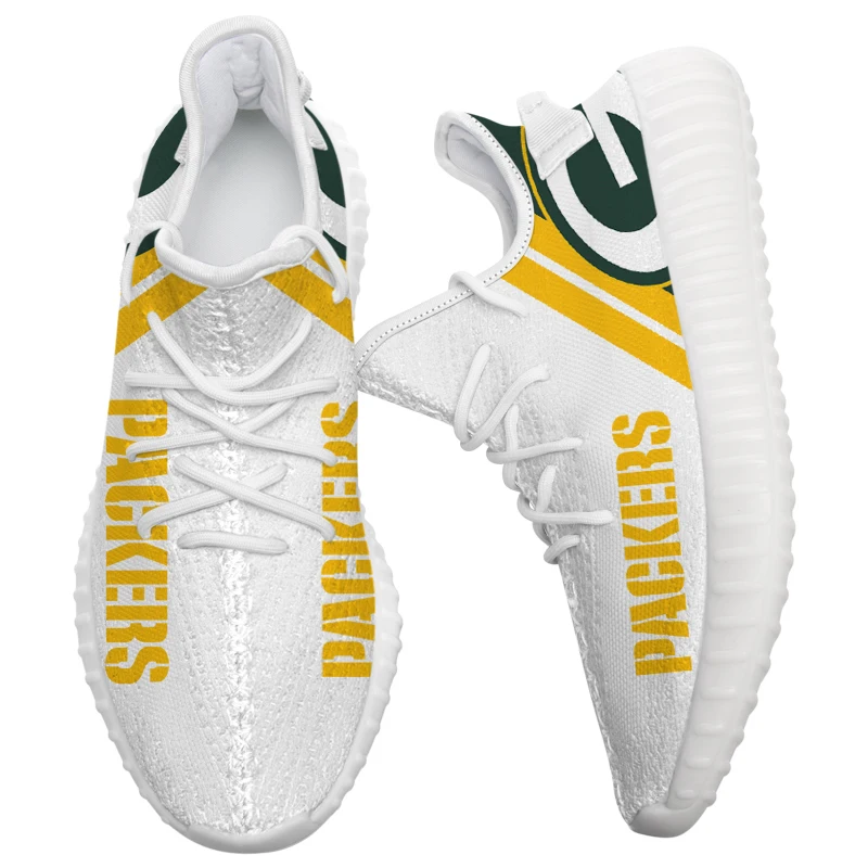 25% SALE OFF Green Bay Packers Sneakers Big Logo Yeezy Shoes – 4