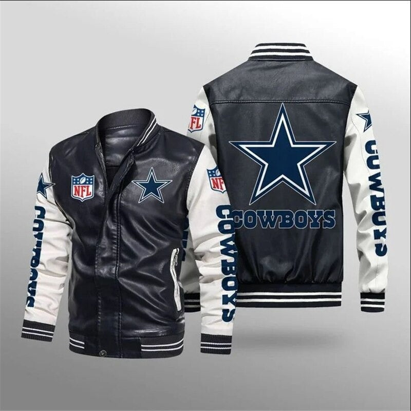 30% OFF The Best Men's Dallas Cowboys Leather Jackets For Sale – 4