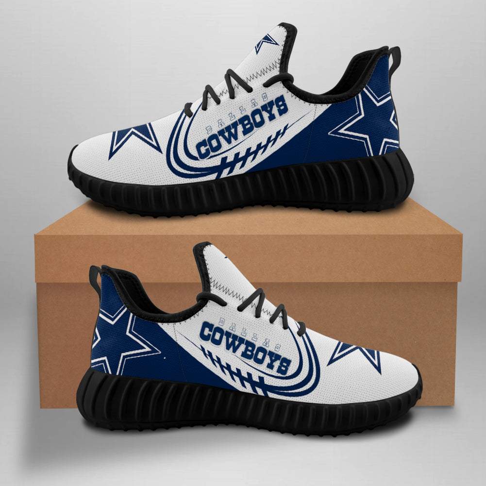 25% SALE OFF Dallas Cowboys Sneakers Big Logo Yeezy Shoes – 4 Fan Shop
