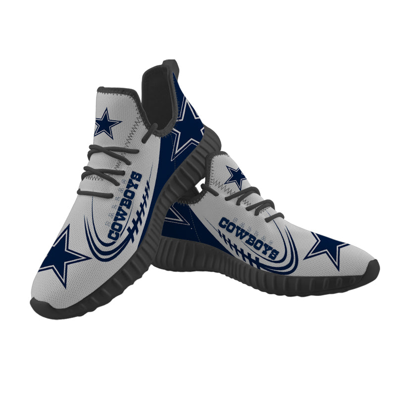 Dallas Cowboys NFL Men's High Top Big Logo Canvas Shoes FREE