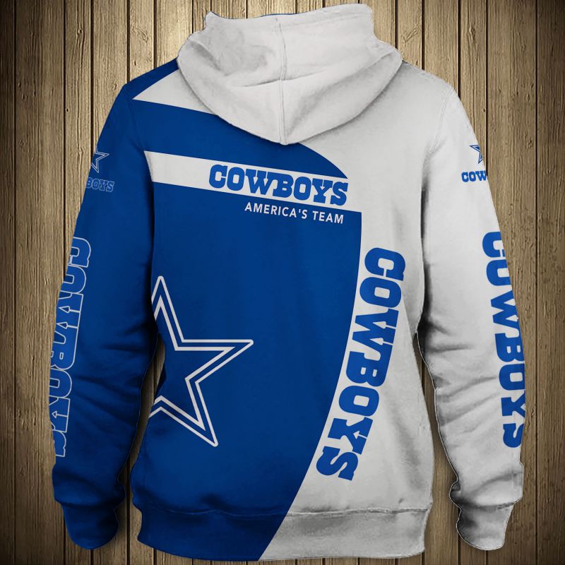 18% SALE OFF Dallas Cowboys Zip Up Hoodies 3D Sweatshirt Long