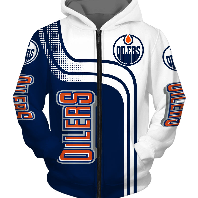 3D Printed Edmonton Oilers Custom Name Number 80S Throwback Vintage Away  Jersey Zip Up Hoodie Style Custom Living Room Curtains in 2023