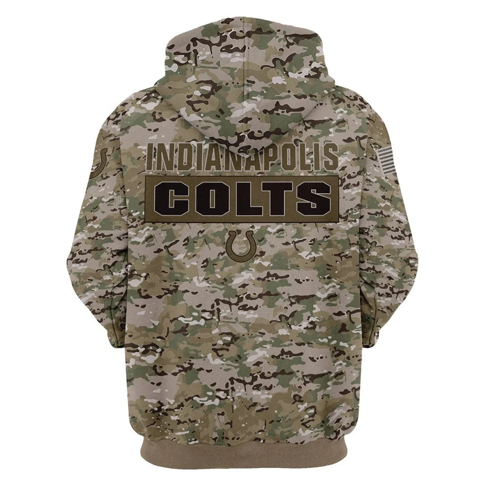 Colts shop camo sweatshirt