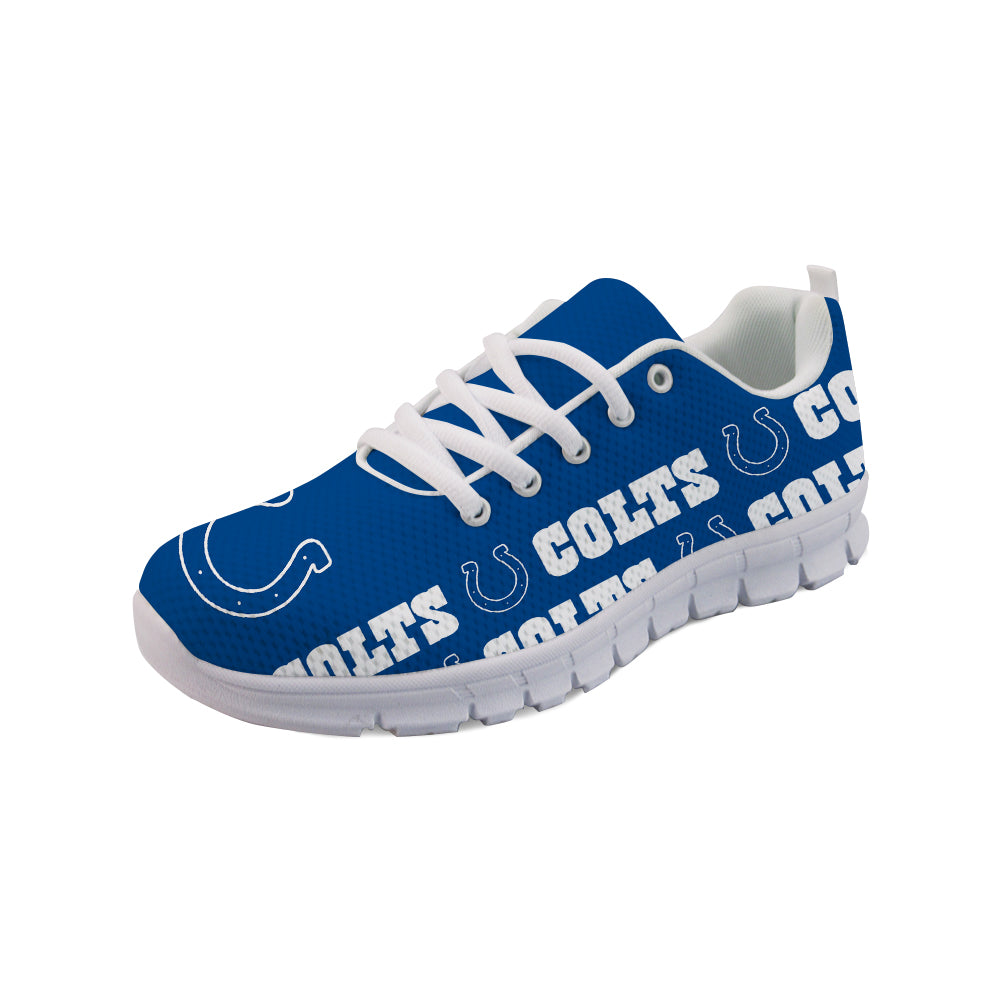 15% SALE OFF Indianapolis Colts Sneakers Repeat Print Logo Low Top Shoes –  4 Fan Shop