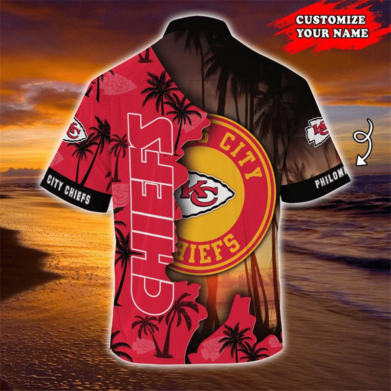 Best Selling Product] Kansas City Chiefs NFL 3D Full Printing Personalized  Hawaii Shirt