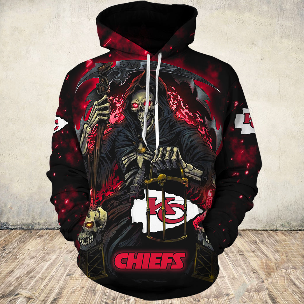 Fear The Reaper - Kansas City Chiefs Hoodie