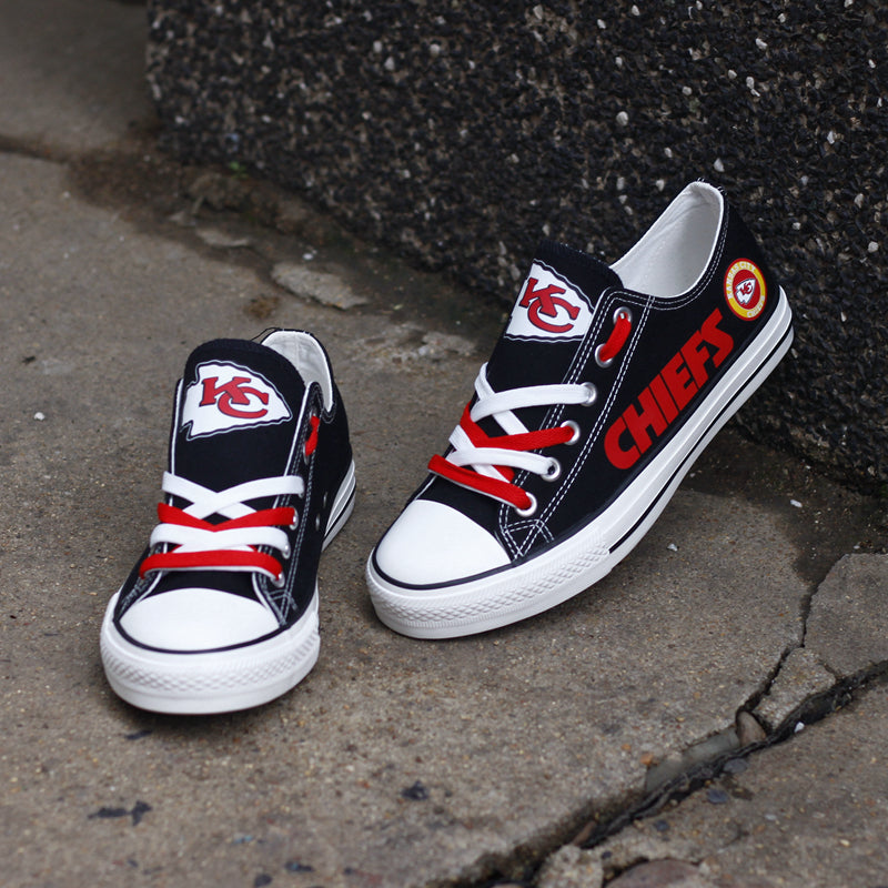 Three Colors Vertical Kansas City Chiefs Sneakers – Best Funny Store