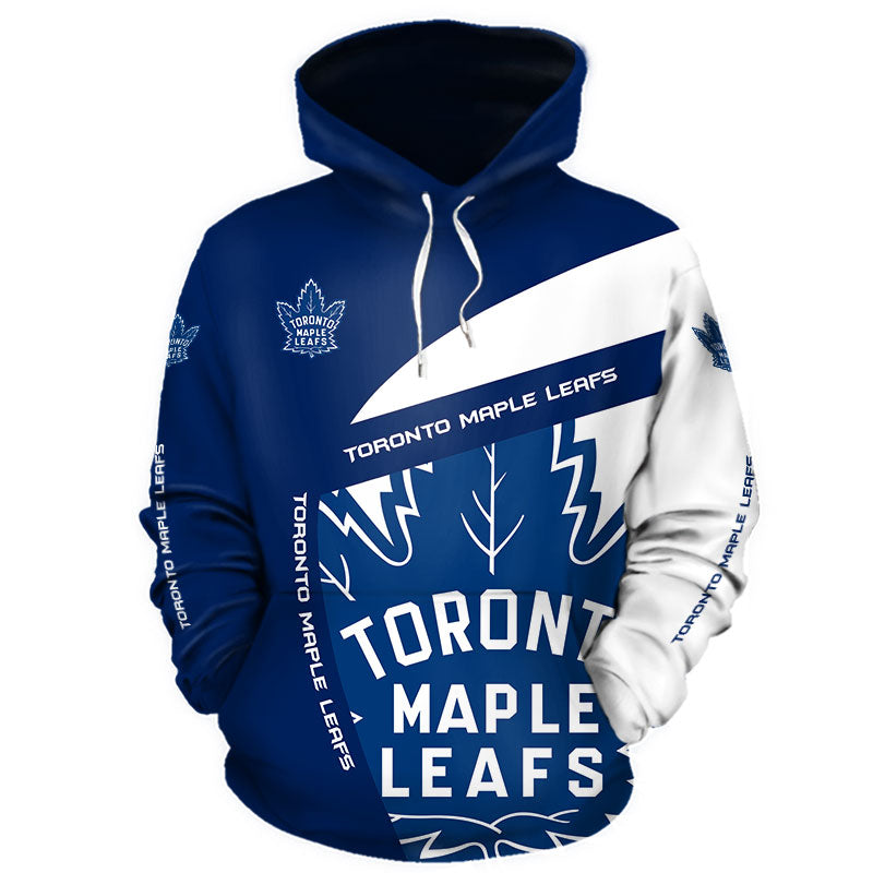 18% SALE OFF Lastest Toronto Maple Leafs Hoodie 3D With Hooded