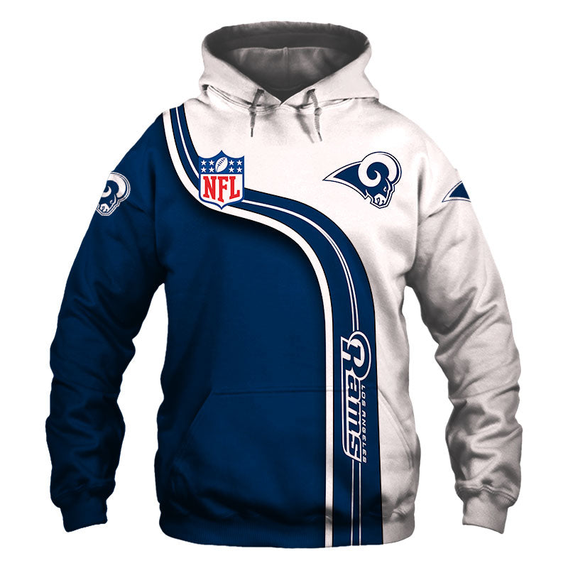 18% SALE OFF Los Angeles Rams Hoodies 3D  Los Angeles Rams Clothing – 4  Fan Shop