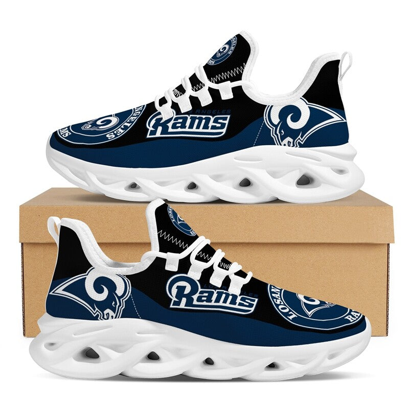 SALE] Los Angeles Rams NFL Personalized Max Soul Shoes - Luxury