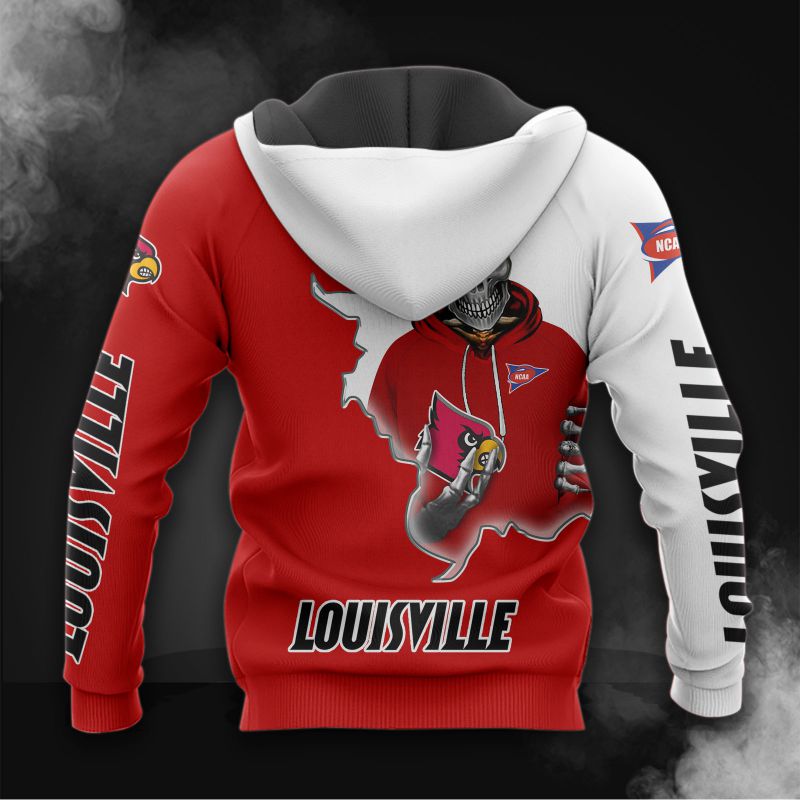 Buy Louisville Cardinals Skull Hoodies - Get 20% OFF Now – 4 Fan Shop