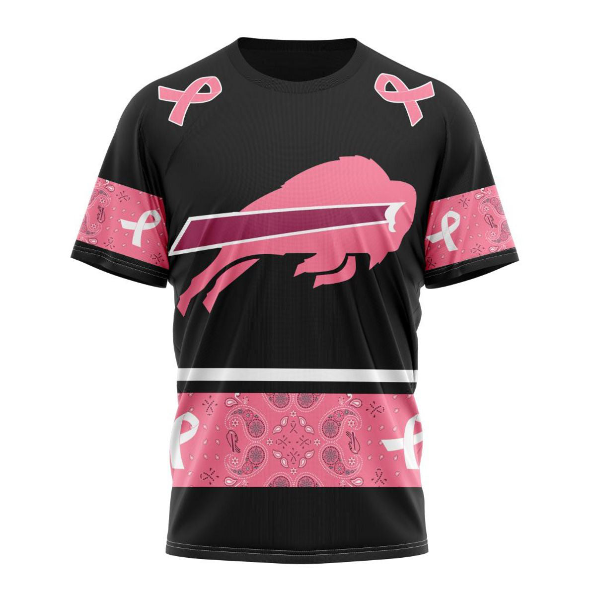 17% OFF Men's Buffalo Bills T shirts Cheap - Breast Cancer – 4 Fan Shop