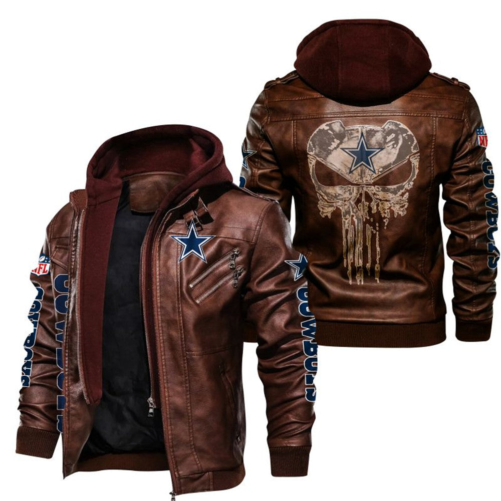 dallas cowboys leather jacket