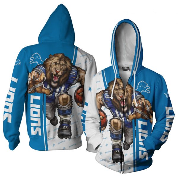 20% OFF Men's Detroit Lions Hoodies Mascot 3D Ultra Cool – 4 Fan Shop