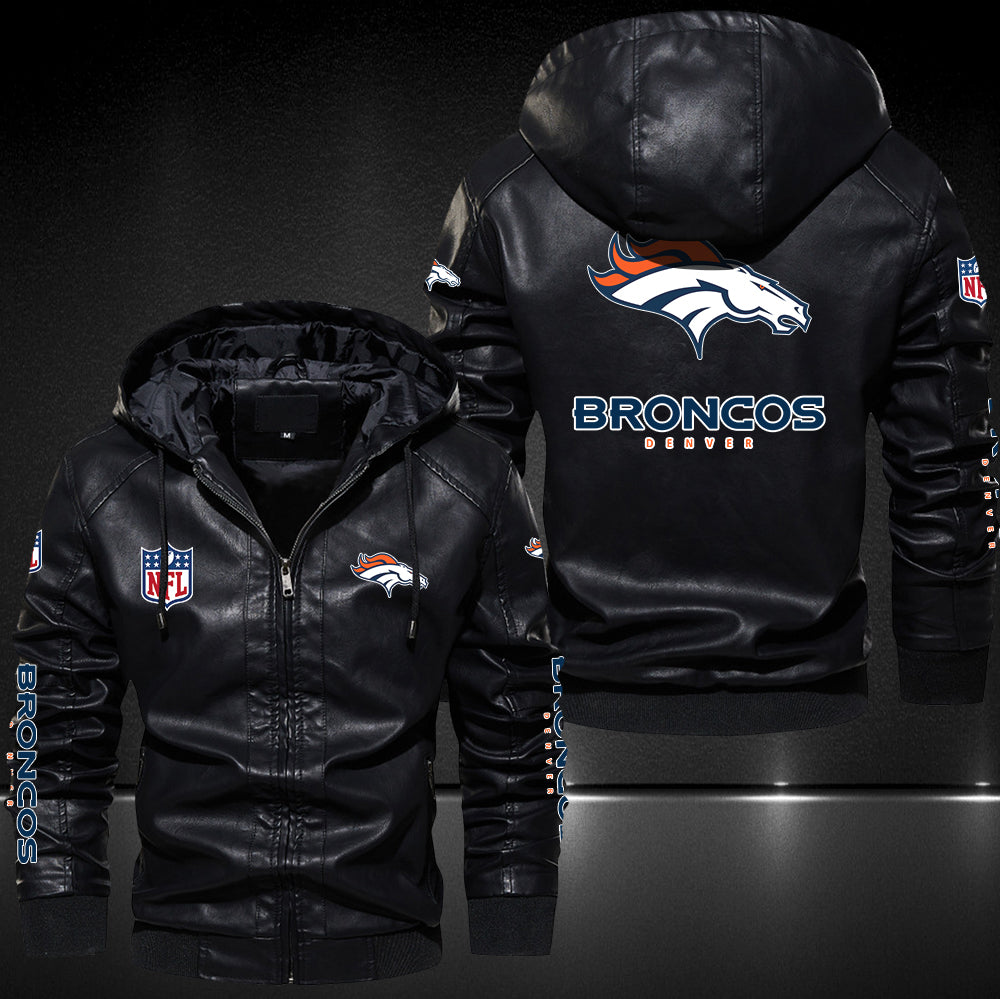 Denver Broncos Super Bowl Champions Leather Jacket - Maker of Jacket