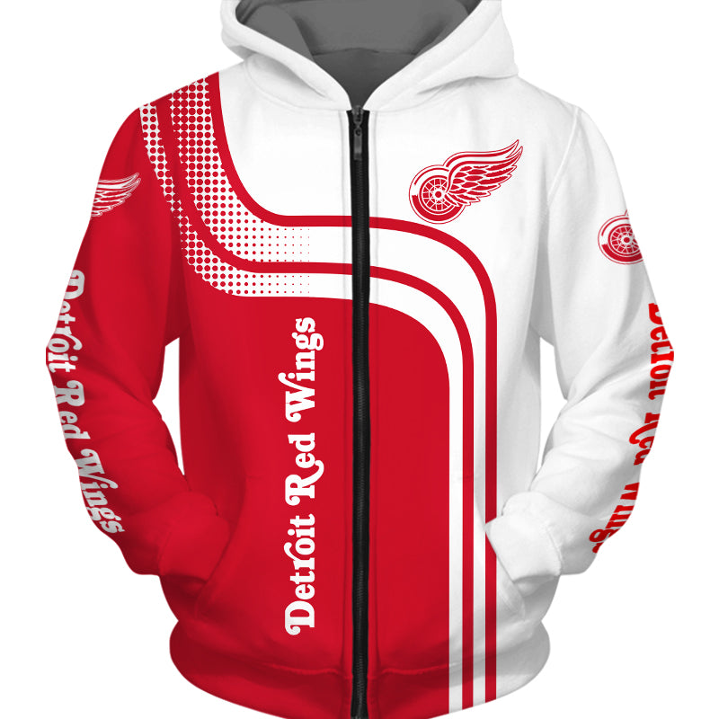 Detroit Red Wings 3D Hoodie For Men For Women - T-shirts Low Price