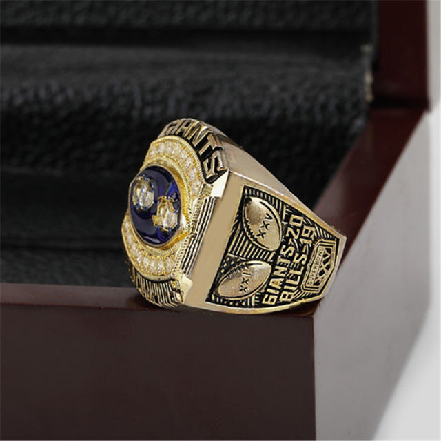 NFL 1990 Super Bowl XXV New York Giants Championship Replica Ring