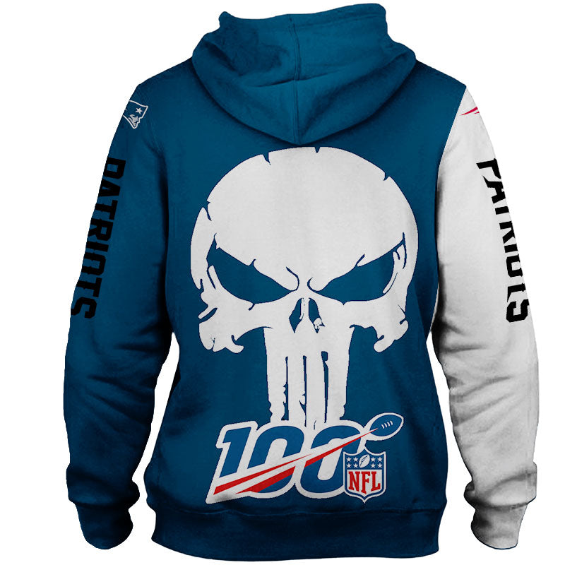 Pittsburgh Steelers Punisher New Skull Full 3D Hoodie All