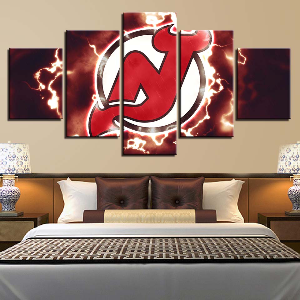 New Jersey Devils Logo Wall Decal