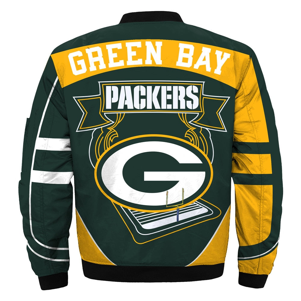 Hot Newest Design 2019 Custom Men's Green Bay Packers Jackets For Sale – 4  Fan Shop