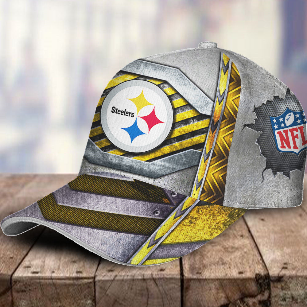 steelers fitted cap