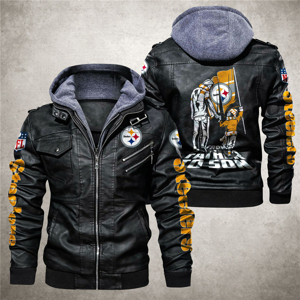 Pittsburgh Steelers Leather Jacket