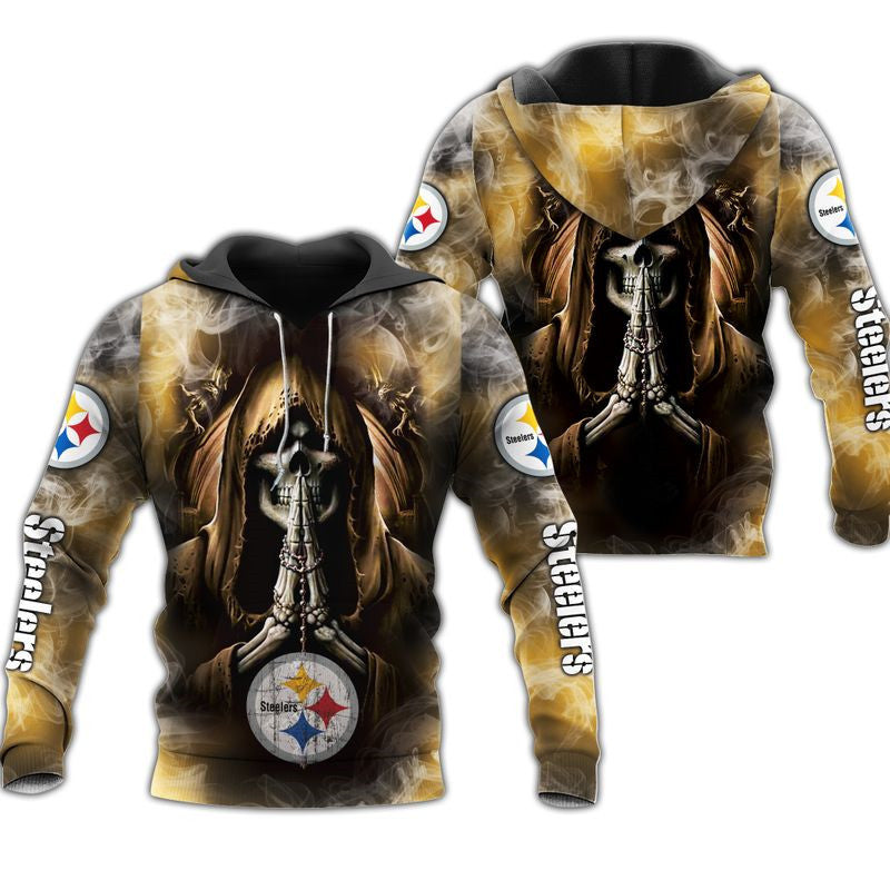 18% OFF Men's Pittsburgh Steelers Hoodies Cheap 3D Sweatshirt