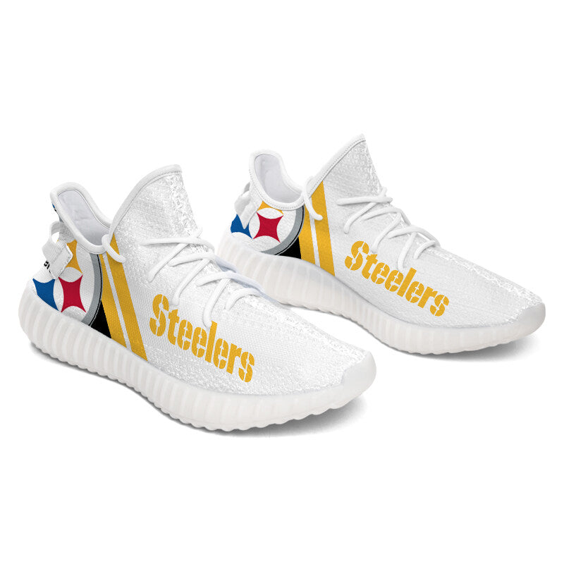 25% SALE OFF Pittsburgh Steelers Women's Sneakers Yeezy Shoes – 4 Fan Shop