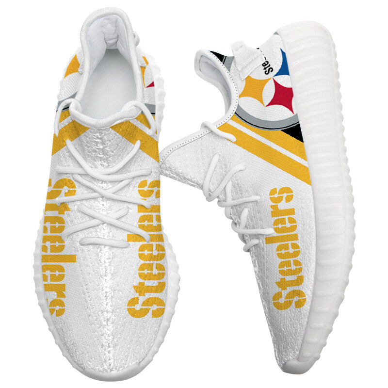 25% OFF Best Pittsburgh Steelers Sneakers White For Men Women – 4