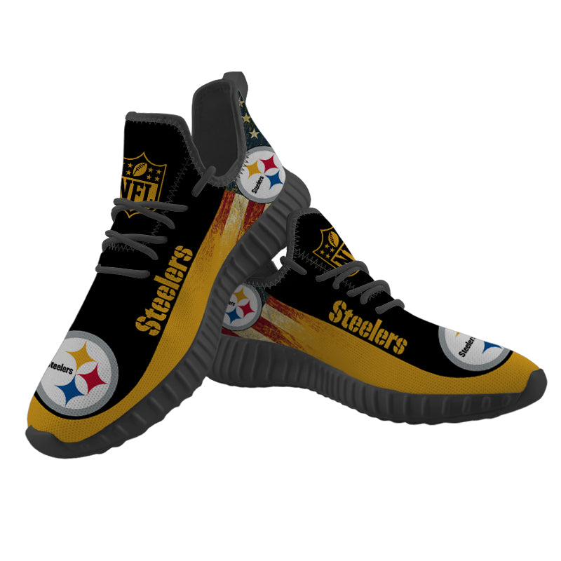 Pittsburgh Steelers Yeezy Shoes Trademark Running Sneakers For Men