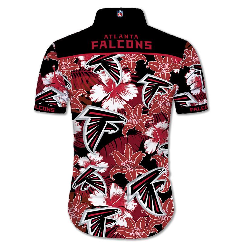 20% OFF Atlanta Falcons Hawaiian Shirt Tropical Flower Short