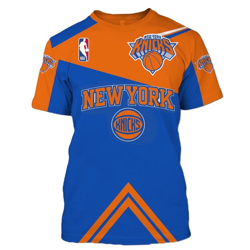 New York Knicks The Go To NBA Short Sleeve T Shirt by Adidas