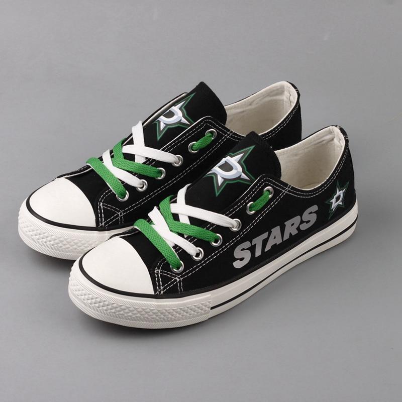 The Best Cheap Price NHL Shoes Custom Dallas Stars Shoes For Fans – 4 Fan  Shop